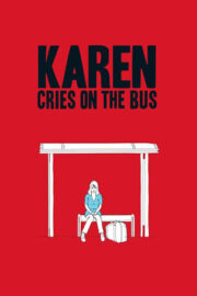 Karen llora en un bus